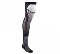 Alpinestars Knee Brace Motocross Socks, black-white, size S M for Men