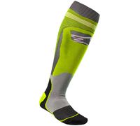 Alpinestars MX PLUS-1 Socks Yellow Fluo/Cool Grey