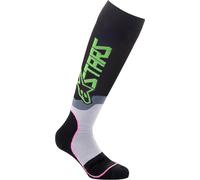 Alpinestars MX Plus-2 Motocross Socks, black/hotpink, size S