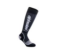 Alpinestars MX Plus Socks - Black/White - UK 7-10 (M)