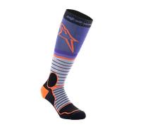 Alpinestars MX Pro Socks V2 Black Gray Purple