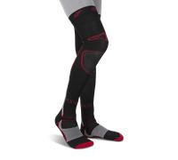 Alpinestars Long MX Socks, black-red, size L XL 2XL for Men