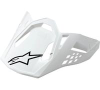 ALPINESTARS(MX) VISOR SM10/SM8 WHITE GLOSS 8981019-2180-OS