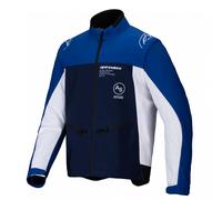 Alpinestars (MX26) Enduro Jacket - Lite-Dura Softshell (Navy/Bright Blue/White)