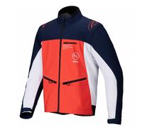 Alpinestars (MX26) Enduro Jacket - Lite-Dura Softshell (Navy/Hot Orange/White)