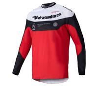 Alpinestars (MX26) Enduro Jersey - PRO-Dura (Black/Bright Red/White)