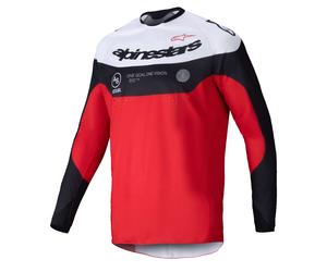 Alpinestars (MX26) Enduro Jersey - PRO-Dura (Black/Bright Red/White)