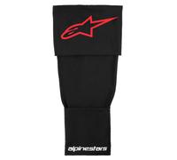 Astars RK-S Knee Brace Sleeve Black Red White One Size Adult MX Motocross