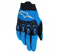 Alpinestars Motocross Gloves Full Bore V2 – Black/Blue – Size M (Men)