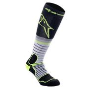 Alpinestars (MX26) Socks - MX Pro (Black/Grey/Yellow Fluo)