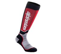 Alpinestars (MX26) Youth Socks - MX Plus (Black/Grey/Red)