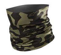 Alpinestars Neck Tube - Camo Anthracite or Military Green - Military Green