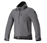 Alpinestars Neo Waterproof Hoodie Tar Gray Black, Size: M