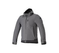 Alpinestars Neo Waterproof Motorcycle Hoodie Tar Grey/BlackL Tar Grey,Black