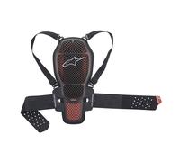 Alpinestars Nucleon KR-1 Cell Back Protector, black-red, size M
