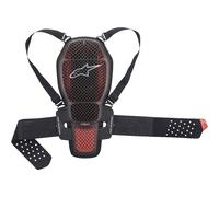 Alpinestars Nucleon KR-1 Cell Back Protector, black/red, size M