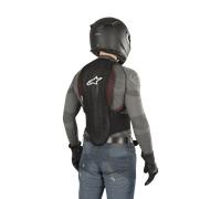 Alpinestars Nucleon KR-2 Back Protector, black-red, size XS for Men