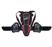 Alpinestars Nucleon KR-3 Back Protector, black-red, size M for Men
