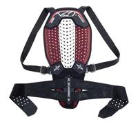 Alpinestars Nucleon Plasma Back Protector with Strap (X-Large, Black/White/Red)
