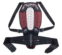 Alpinestars Nucleon Plasma Level 2 Motorcycle Back Protector Black / White / Red