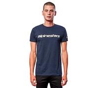 Alpinestars Original Logo Men's T-Shirt (Pack of 1), Navy/Stone, XL