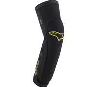 Alpinestars Paragon Plus Knee / Shin Protectors, black-yellow, size XS