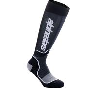 Alpinestars MX Plus Socks - Black/White - UK 7-10 (M)