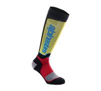 Alpinestars Plus Motocross Socks, black-red-yellow, size S for Men