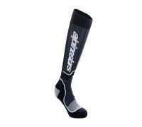 Alpinestars Plus Motocross Socks, black-grey, size L