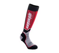 Alpinestars 2025 Youth MX Plus Socks Black Grey Red MX Quad ATV Off Road Enduro