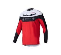 Alpinestars Pro-Dura Enduro Jersey Black/Bright Red/WhiteM Black,Bright Red,White