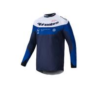 Alpinestars Pro-Dura Enduro Jersey Navy/Bright Blue/WhiteS Navy,Bright Blue,White