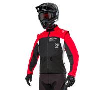 Alpinestars Pro-Dura Motocross Jacket, black-white-red, size M for Men