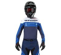 Alpinestars Pro-Dura Jersey Navy Bright Blue White, Size: M