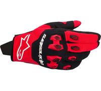 Alpinestars Pro-Dura Motocross Gloves, black-red, size 2XL for Men