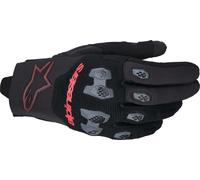 Alpinestars Pro-Dura Motocross Gloves, black-red, size L for Men