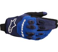 Alpinestars Pro-Dura Motocross Gloves, white-blue, size 2XL for Men