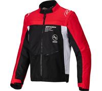 Alpinestars Pro-Dura Motocross Jacket, black-white-red, size 3XL for Men