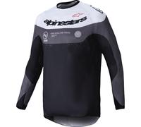 Alpinestars Pro-Dura Motocross Jersey, black/grey/white, size XL