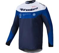 Alpinestars Motocross Jersey Pro-Dura White/Blue Men's 2XL