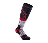Alpinestars Unisex Pro Technical Socks MX, Black Grey Red, L