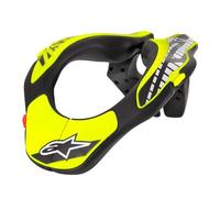 Alpinestars Youth Neck Support Kids Protector Black Yellow Fluo