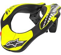 Alpinestars Support Youth Neck Protector, yellow for Men