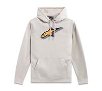 Alpinestars Quickness Hoodie for Men Fleece Sweatshirt with Hood White M