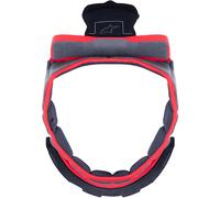 Alpinestars R10 Motorcycle Motorbike Helmet Spares Crown Pad - Grey