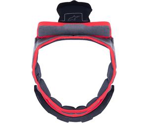 Alpinestars R10 Motorcycle Motorbike Helmet Spares Crown Pad - Grey