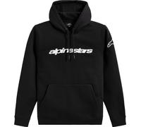 Alpinestars Race Wordmark Hoodie, black/white, size 2XL