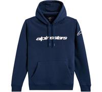 Alpinestars Race Wordmark Hoodie, blue/white, size 2XL