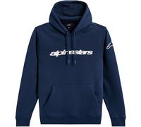 Alpinestars Race Wordmark Hoodie, blue/white, size XL