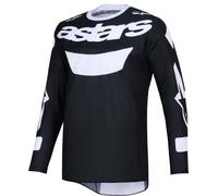 Alpinestars Racer Air Riway Motocross Jersey, black-white, size S for Men